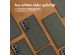 Accezz Premium Leather Slim Klapphülle für das Samsung Galaxy S21 - Grün
