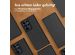 Accezz Premium Leather Slim Klapphülle für das Samsung Galaxy S21 Ultra - Schwarz