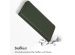 Accezz Premium Leather Slim Klapphülle für das Samsung Galaxy S21 FE - Grün