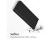 Accezz Premium Leather Slim Klapphülle für das Samsung Galaxy S22 Ultra - Schwarz