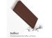Accezz Premium Leather Slim Klapphülle für das Samsung Galaxy S22 Ultra - Braun