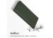 Accezz Premium Leather Slim Klapphülle für das Samsung Galaxy S22 Ultra - Grün