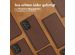 Accezz Premium Leather Slim Klapphülle für das Samsung Galaxy A52(s) (5G/4G) - Braun