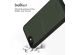Accezz Premium Leather Card Slot Back Cover für das iPhone SE (2022 / 2020) / 8 / 7 / 6(s) - Grün