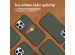 Accezz Premium Leather Card Slot Back Cover für das iPhone 13 Pro Max - Grün