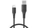 iMoshion Braided USB-C-zu-USB Kabel - 0,25 Meter - Schwarz