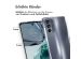 Accezz TPU Clear Cover für das Motorola Moto G62 - Transparent