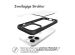 iMoshion Rugged Hybrid Case für das iPhone 14 Pro - Schwarz / Transparent