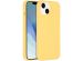 Accezz Liquid Silikoncase mit MagSafe für das iPhone 14 - Gelb
