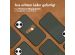 Accezz Premium Leather Card Slot Back Cover für das iPhone 14 Plus - Grün