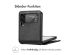 iMoshion Luxuriöse Klapphülle für das Samsung Galaxy Z Flip 4 - Schwarz