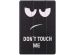 iMoshion Design Trifold Klapphülle für das Nokia T10 - Don't touch