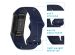 iMoshion Silikonband für die Fitbit Charge 5 / Charge 6 - Größe L - Dunkelblau