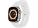 iMoshion Silikonband für das Apple Watch Series 1-9 / SE / Ultra (2) - 42/44/45/49 mm - Weiß
