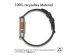iMoshion Silikonsportarmband Buckle für das Apple Watch Series 1-9 / SE / Ultra (2) - 42/44/45/49 mm - Schwarz / Grau