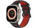 iMoshion Silikonsportarmband Buckle für das Apple Watch Series 1-9 / SE / Ultra (2) - 42/44/45/49 mm - Schwarz / Rot