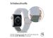 iMoshion Elastische Nylonarmband für das Apple Watch Series 1-9 / SE - 38/40/41mm - Hellgrau