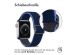 iMoshion Elastische Nylonarmband für das Apple Watch Series 1-9 / SE - 38/40/41mm - Dunkelblau