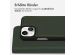 Accezz Premium Leather 2 in 1 Klapphülle für das iPhone 14 - Grün