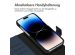 Accezz Premium Leather 2 in 1 Klapphülle für das iPhone 14 Pro - Dunkelblau