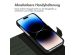 Accezz Premium Leather 2 in 1 Klapphülle für das iPhone 14 Pro - Grün