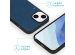 iMoshion Entfernbare 2-1 luxuriöse Klapphülle für das iPhone 14 - Blau