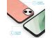iMoshion Entfernbare 2-1 luxuriöse Klapphülle für das iPhone 14 Plus - Rosa