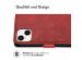 iMoshion Luxuriöse Klapphülle für das iPhone 14 - Rot