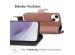 iMoshion Luxuriöse Klapphülle für das iPhone 14 - Braun
