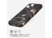 Selencia Aurora Fashion Back Case für das iPhone 13 - ﻿Strapazierfähige Hülle - 100 % recycelt - Schwarzer Marmor