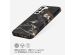 Selencia Aurora Fashion Back Case für das Samsung Galaxy S22 - ﻿Strapazierfähige Hülle - 100 % recycelt - Schwarzer Marmor