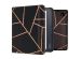 iMoshion Design Slim Hard Sleepcover Klapphülle mit Stand für das Kobo Libra 2 / Tolino Vision 6 - Black Graphic