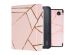 iMoshion Design Slim Hard Case Klapphülle für das Kobo Libra 2 / Tolino Vision 6 - Pink Graphic