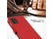 Selencia Echtleder Klapphülle für das Samsung Galaxy A13 (4G) - Rot