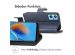 iMoshion Luxuriöse Klapphülle für das Oppo A76 (4G) - Dunkelblau