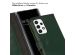 Selencia Echtleder Klapphülle für das Samsung Galaxy A53 - Grün