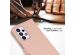 Selencia Echtleder Klapphülle für das Samsung Galaxy A33 - Dusty Pink