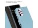 Selencia Echtleder Klapphülle für das Samsung Galaxy A33 - Air Blue