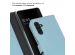 Selencia Echtleder Klapphülle für das Samsung Galaxy A13 (5G) / A04s - Air Blue