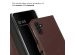 Selencia Echtleder Klapphülle für das Samsung Galaxy A13 (5G) / A04s - Braun