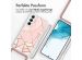 iMoshion Design Hülle mit Band für das Samsung Galaxy S22 - Pink Graphic
