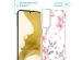 iMoshion Design Hülle mit Band für das Samsung Galaxy S22 Plus - Blossom Watercolor