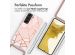 iMoshion Design Hülle mit Band für das Samsung Galaxy S22 Plus - Pink Graphic
