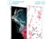 iMoshion Design Hülle mit Band für das Samsung Galaxy S22 Ultra - Blossom Watercolor