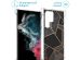 iMoshion Design Hülle mit Band für das Samsung Galaxy S22 Ultra - Black Graphic