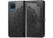 iMoshion Mandala Klapphülle für das Samsung Galaxy M22 / A22 (4G) - Schwarz