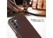 Selencia Echtleder Klapphülle für das Samsung Galaxy S22 - Braun