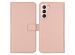 Selencia Echtleder Klapphülle für das Samsung Galaxy S22 Plus - Dusty Pink