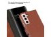 Selencia Echtleder Klapphülle für das Samsung Galaxy S22 Plus - Hellbraun