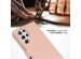 Selencia Echtleder Klapphülle für das Samsung Galaxy S22 Ultra - Dusty Pink